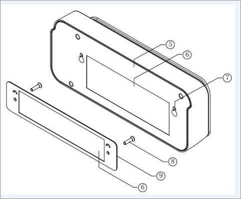 D005 UVC LED Toothbrush holder UV Sterilizer With Breath Light And Safe Operation